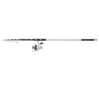 Mitchell Tanager SW Surf Tele Pro - Juego de cañas y carretes
