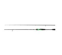 Mitchell Traxx MX5 Lure - Variedad versátil de cañas de pescar para spinning, jigging, dropshot y lanzamiento, cañas giratorias, pesca depredador, perca, lucio, trucha, negro/verde neón, 2,74 m | 8-32