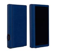 MITER CASE - Carcasa Funda para Sony Walkman NW-A307 A306 A303 , Cover Hecha a Mano PU Cuero A300 (Navy)