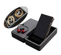 Miter Funda Carcasa para Reproductor de música y Auriculares, de Hecho a Mano Hard Carrying Case Cover - Black