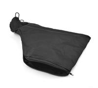 Miter Parts - Bolsa de recogida de sierras de 225 x 150 mm, lijadora de tela antipolvo con accesorio de correa negra para taller para cubierta compatible con polvo, sierra ingletadora de 255 mm y