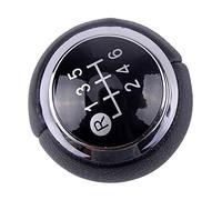 Miter - Pomo de palanca de cambios de 6 velocidades, color negro, repuesto para Toyota Avensis RAV4 Yaris Urban Corolla 1.8T 2007-2011 2012 2013