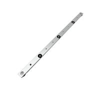 Miter Slot Runners, 450 mm Aluminum Alloy Table Saw Rods, Precision T-lot Track Rails, Durable Woodworking Jig Fixture Tools for Project Construction, Craft, Workshop, Cutting Table