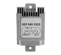 Miter Unidad de módulo de Control de Ventilador de CA for Aire Acondicionado de Coche Compatible con Mercedes Benz W210 W202 C230 C280 E300 A0255453332 (Color : Silver)