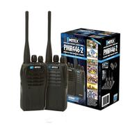 Mitex Mitex PMR446 - Pack dúo Par de walkie talkies sin licencia, compactos y resistentes