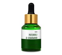 MitFlor - Aceite de fragancia de pachulí y madera de cedro, aceite perfumado individual, aceite de fragancia de grado premium para hacer jabón y velas, aceite de aromaterapia de gran tamaño, aroma a