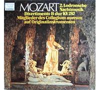 Mitglieder des Collegium Aureum - Mozart: 2. Lodronsche Nachtmusik / Divertimento B-dur KV 287 [Vinyl LP] [Schallplatte]