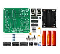 Mitheuum Kit de contrarcircuito de bricolaje para talleres | Aprende lógica secuencial con un práctico núcleo de contador, soporta conteo de 2, 3, 4 bits y montaje de circuito básico.