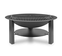 Blumfeldt Mithras fogata Ø75cm grill Ø60cm hierro fundido acero
