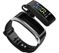 MITLOW Reloj Inteligente con Auricular Bluetooth inalámbrico, rastreador de Salud podómetro, Pulsera de Fitness, Pulsera Inteligente, Auriculares Bluetooth