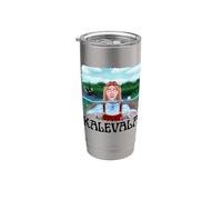 Mito Aino - KALEVALA Poesía Popular Finlandesa Épica Vaso térmico de acero inoxidable de doble pared