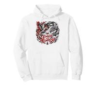 Mito Elemental del dragón fénix de ascua y tempestad Sudadera con Capucha