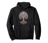 Mito nórdico Yggdrasil Árbol de la Vida Vikingo Sudadera con Capucha