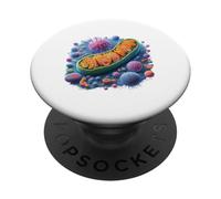 Mitocondrias Biología Celular Energía ATP PopSockets PopGrip Adhesivo