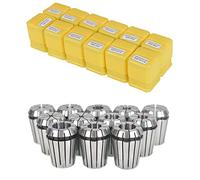 mitoharet ER32 - Juego de 12 pinzas de resorte de 1/8 a 3/4 pulgadas para grabado CNC y herramienta de torno de fresado