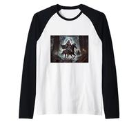 mitología celta Arawn inframundo dios y gobernante de Annwn Camiseta Manga Raglan