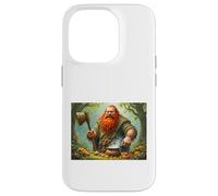 mitología celta Dagda dios de la abundancia, la fuerza y la magia Carcasa para iPhone 14 Pro