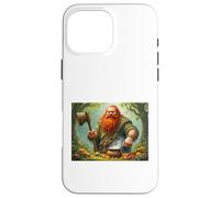 mitología celta Dagda dios de la abundancia, la fuerza y la magia Carcasa para iPhone 16 Pro Max