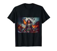 Mitología celta El Morrigan, diosa de la guerra profecía de la muerte Camiseta