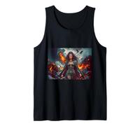 Mitología celta El Morrigan, diosa de la guerra profecía de la muerte Camiseta sin Mangas