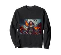 Mitología celta El Morrigan, diosa de la guerra profecía de la muerte Sudadera