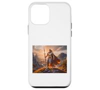 mitología celta Lugh, radiante dios celta del dominio de la luz Carcasa para iPhone 12 mini