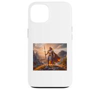 mitología celta Lugh, radiante dios celta del dominio de la luz Carcasa para iPhone 13