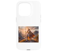 mitología celta Lugh, radiante dios celta del dominio de la luz Carcasa para iPhone 15 Pro