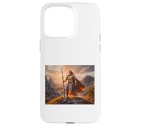 mitología celta Lugh, radiante dios celta del dominio de la luz Carcasa para iPhone 15 Pro Max