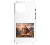 mitología celta Lugh, radiante dios celta del dominio de la luz Carcasa para iPhone 16 Pro