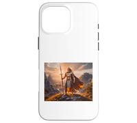 mitología celta Lugh, radiante dios celta del dominio de la luz Carcasa para iPhone 16 Pro Max