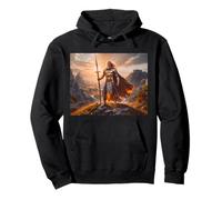 mitología celta Lugh, radiante dios celta del dominio de la luz Sudadera con Capucha