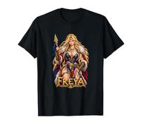 Mitología de la Diosa nórdica Freya Guerrera Viking Camiseta