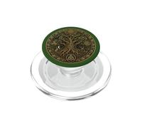 Mitología del Bosque Celta druida del Roble Sagrado PopSockets PopGrip para MagSafe