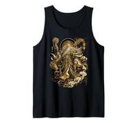 Mitología del dragón Chino del Emperador Amarillo Huangdi Camiseta sin Mangas