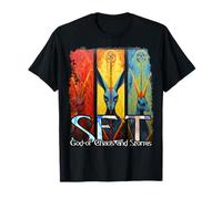 Mitología Egipcia Conjunto de Dios Egipto Camiseta