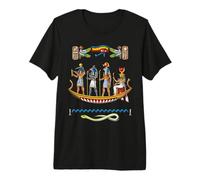 Mitología egipcia Dioses Anubis Tot Ojo de Horus Antiguo Camiseta Premium