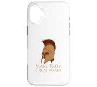 Mitología griega - Haz que Troya vuelva a ser grande - Trojan War Carcasa para iPhone 16 Plus