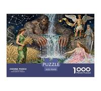 Mitología Griega Puzzle De Madera Impermeable DIY Puzzles De 1000 Piezas Regalos para Adultos Divertido Rompecabezas Decoración del Hogar