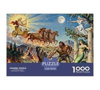 Mitología Griega Puzzle De Madera Impermeable Puzzles De 1000 Piezas para Adultos Imposible Rompecabezas Juegos Educativos