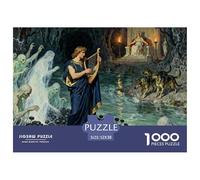 Mitología Griega Puzzle De Madera Impermeable Puzzles De 1000 Piezas para Adultos Imposible Rompecabezas Juegos Educativos
