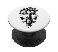 Mitología Griega Tres Rostros Arte Clásico PopSockets PopGrip Adhesivo