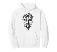 Mitología Griega Tres Rostros Arte Clásico Sudadera con Capucha