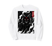 Mitología Japonesa de Anime Kitsune Fox de Nueve Colas Sudadera