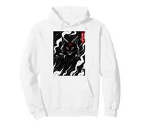 Mitología Japonesa de Anime Kitsune Fox de Nueve Colas Sudadera con Capucha