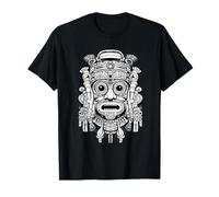Mitología Mexicana Quetzalcóatl Serpiente Emplumada Dios Azteca Camiseta