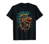 Mitología Mexicana Serpiente Emplumada Quetzalcóatl Dios Azteca Camiseta