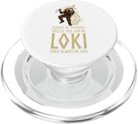 Mitología nórdica Medieval - Dios embaucador Vikingo Loki PopSockets PopGrip para MagSafe