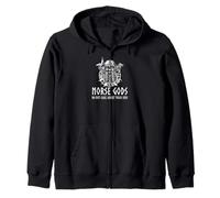 Mitología nórdica Medieval - Dios Vikingo Odin - Paganismo nórdico Sudadera con Capucha