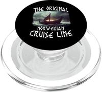 Mitología nórdica Original Norwegian Cruise Line Viking Ship PopSockets PopGrip para MagSafe